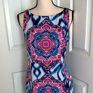 Vince Camuto Ikat Shift Dress